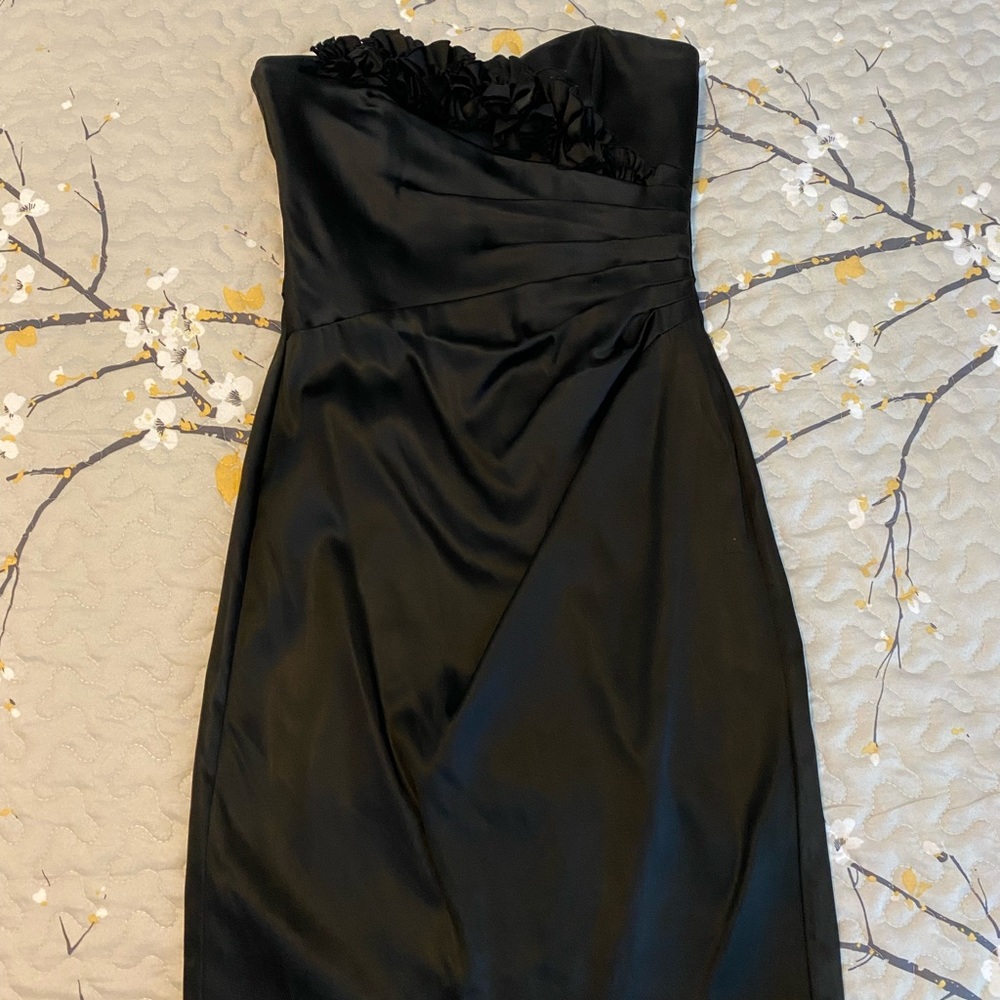 White House Black Market Black cocktail dress.